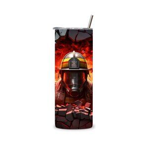 Custom Tumbler- Firefighter